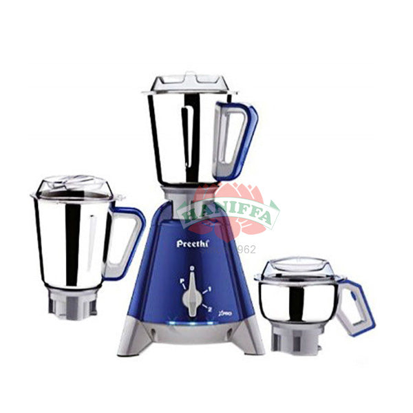 Preethi Xpro Duo mg 198 Mixer Grinder, 1300W, (deep Blue)