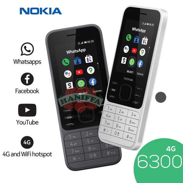 Nokia 6300 4G Price in Malaysia & Specs - RM229