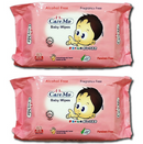CAREMO FRAGRANCE FREE WIPES 80'SX2 WIPES STICKER CareMo