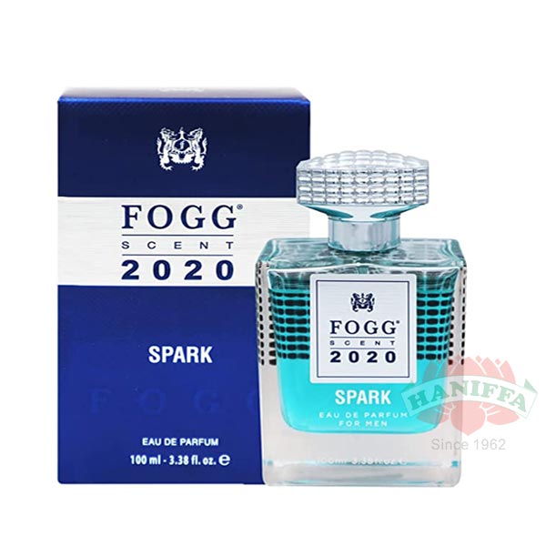 Fogg Scent Spark 100ml EDP Spray for Men - Long Lasting and Protect Body Odors Fogg