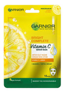 GARNIER SKIN NATURALS BRIGHT COMPETE TISSUE MASK Garnier