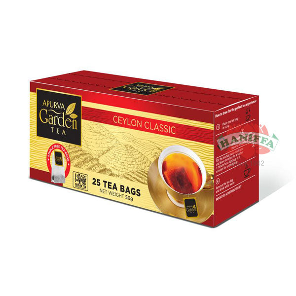 APURVA CLASSIC CEYLON TEA 25"S Apurva Garden Tea