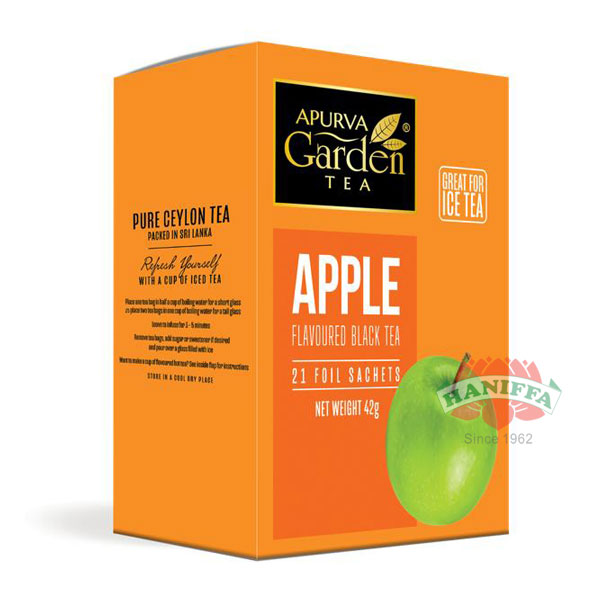 APURVA APPLE FLAVOUR TEA  21"S Apurva Garden Tea