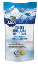 CED HIMALAYAN WHITE ROCK SALT 500GM CED
