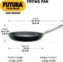 HAWKINS HARD ANODISED FRY PAN 30CM WITH OUD LID - L80 Hawkins