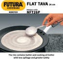 HAWKINS NS FLAT TAVA 26CM PHd (NFT26P) Hawkins