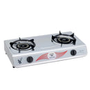 BUTTERFLY BGC-888 DOUBLE  STAINLESS STEEL  GAS STOVE Butterfly