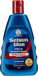 SELSUN BLUE PRO-X EXTRA STRENGTH ANTI DANDRUFF SHAMPOO 200ML Selsun