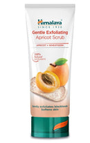 Himalaya Gentle Exfoliating Apricot Scrub tube on a white background