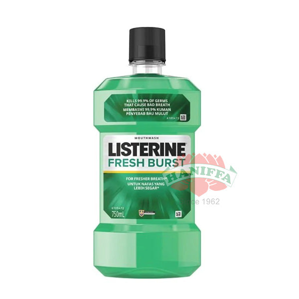 LISTERINE MOUTHWASH FRESH BURST 750ML Listerine