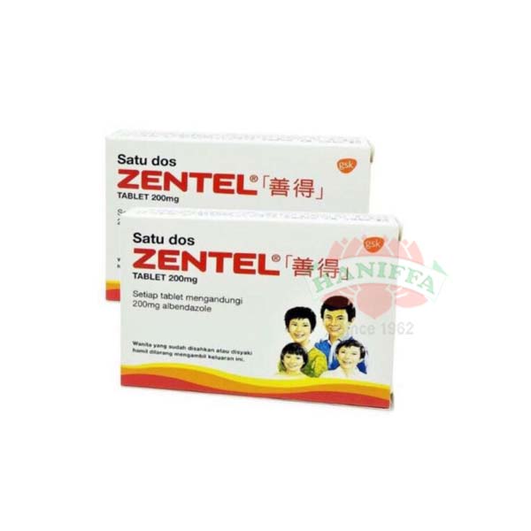 ZENTEL TABLET 200MG Zentel