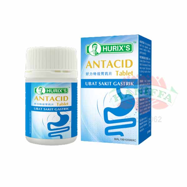 HURIXS ANTACID TABLET 20 Hurix's