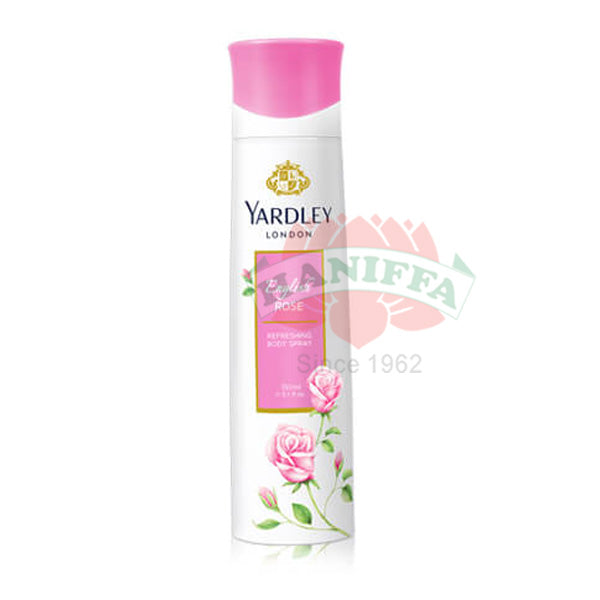 YARDLEY BODY SPRAY ENGLISH ROSE 100ML Yardley