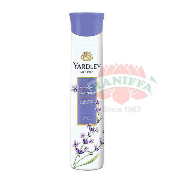 YARDLEY BODY SPRAY ENGLISH LAVENDER 150ML Yardley