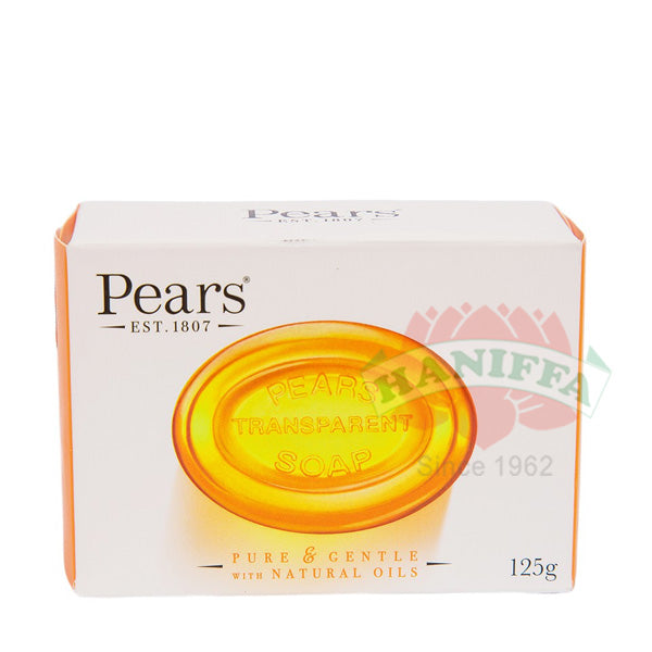 PEARS SOAP PURE & GENTLE WITH NATURAL OILS 125GX3'S Pears