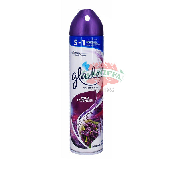 GLADE AEROSOL WILD LAVENDER 320ML Glade