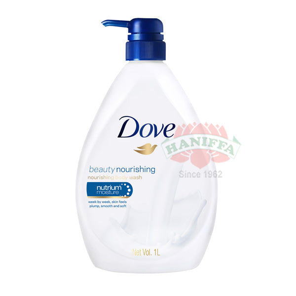 DOVE BEAUTY NOURISHING BODY WASH 1L Dove