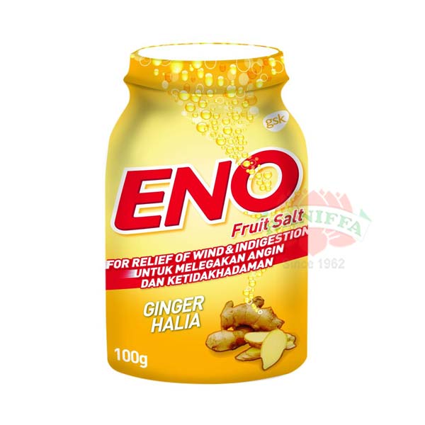 ENO FRUIT SALT GINGER HALIA 100G ENO