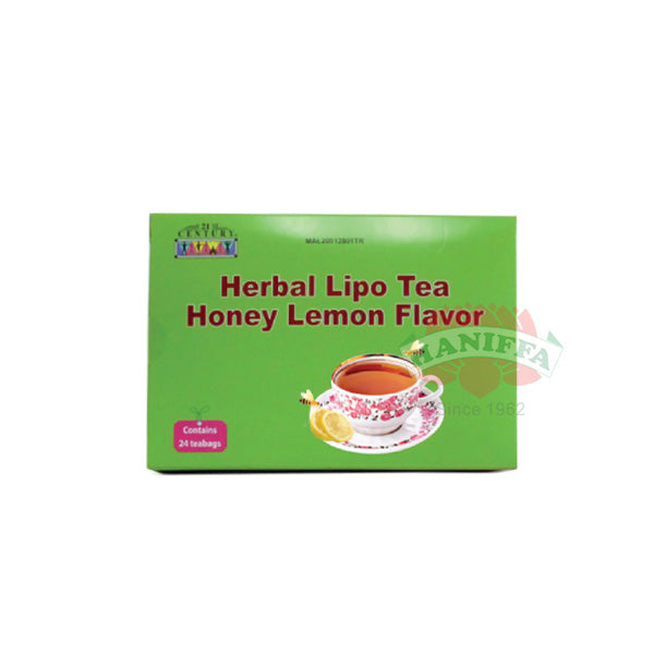 21ST CENTURY HERBAL LIPO TEA HONEY LEMON 24BAG 21st Century