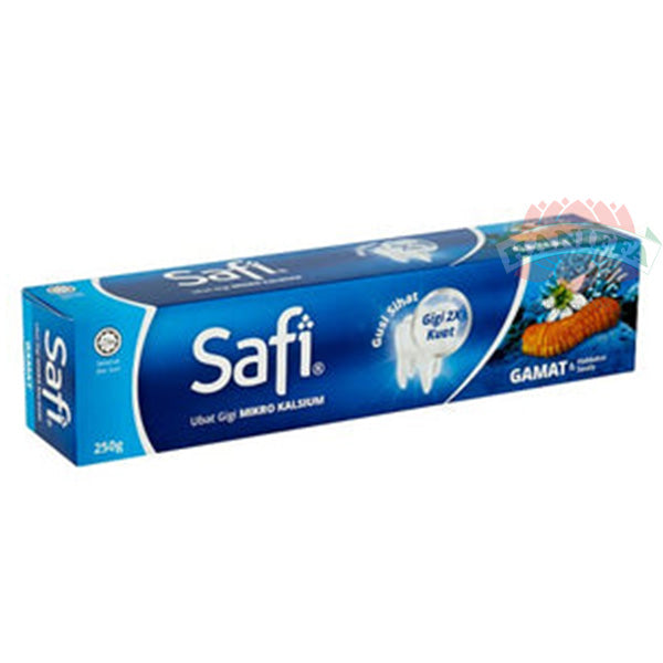 SAFI UBAT GIGI MIKRO KALSIUM GAMAT TOOTHPASTE 250G
