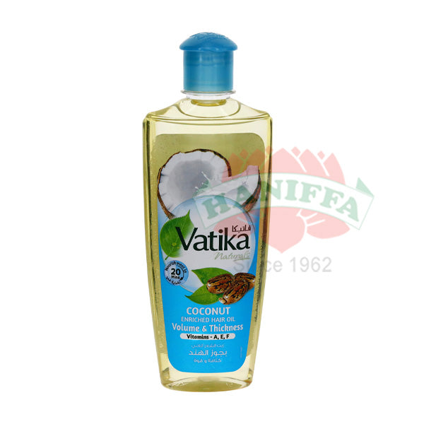 DABUR VATIKA COCOUNT HAIR OIL  VOLUME & THICKNESS 200ML Dabur