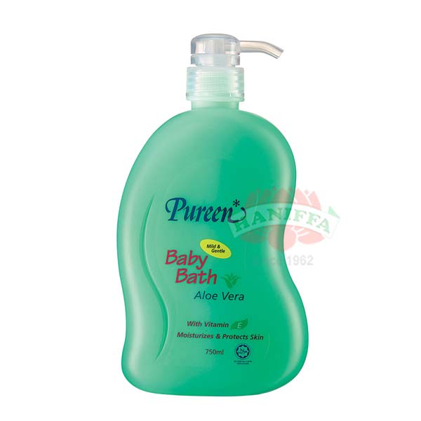 PUREEN BABY BATH ALOE VERA 750ML Pureen