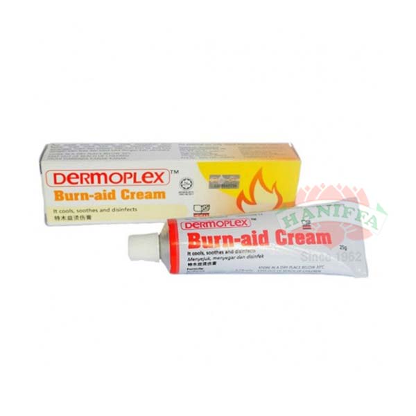 DERMOPLEX BURN AID CREAM 25G Dermoplex