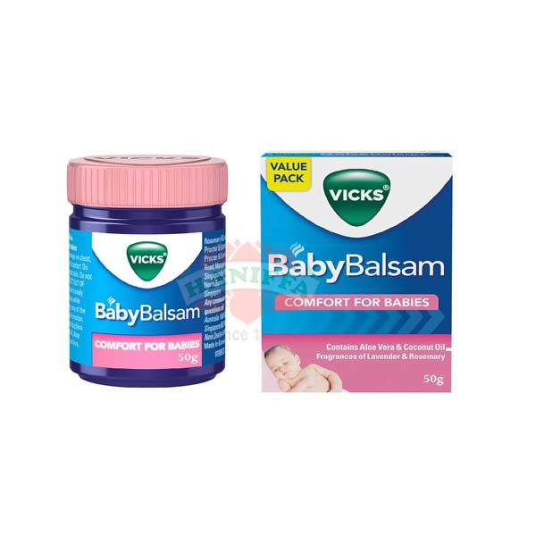 VICKS BABY BALSAM COMFORT FOR BABIES 50G Vicks