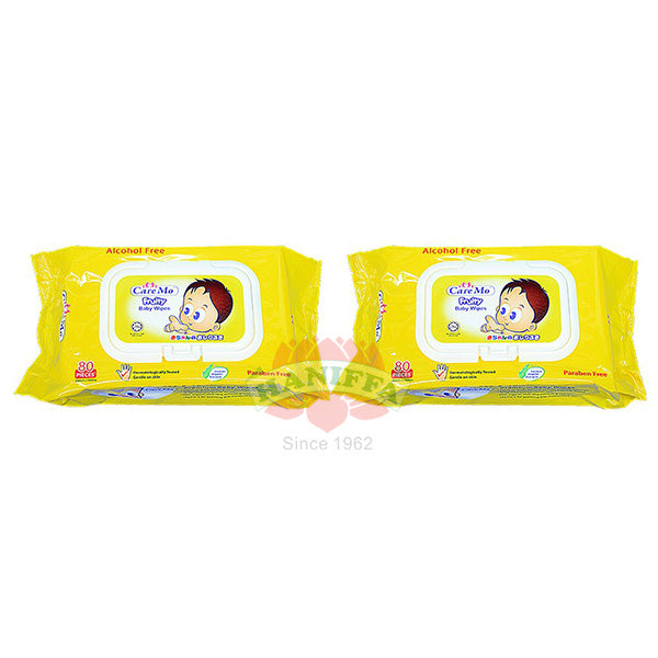 CARE MO FRUITY BABY WIPES 30'X2 Care Mo