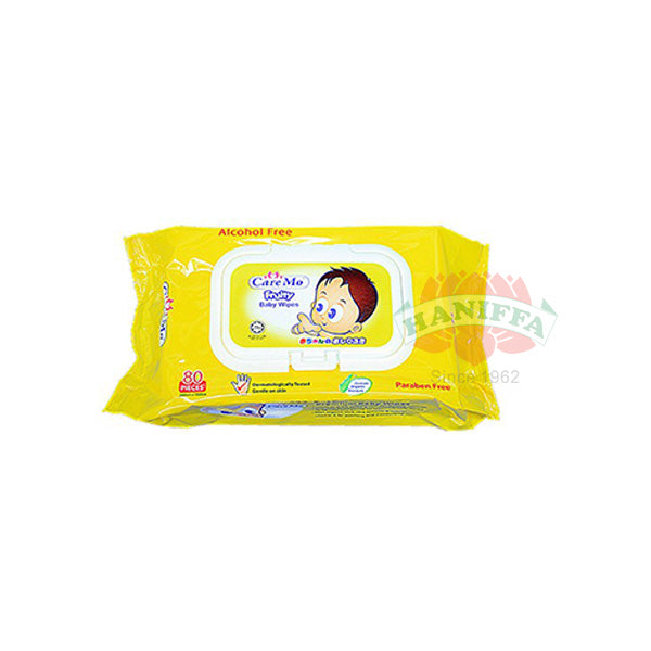 CARE MO FRUITY BABY WIPES 80'S LID Care Mo