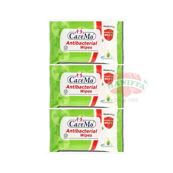 CARE MO ANTBACTERIAL WIPE 15'sX3 Care Mo