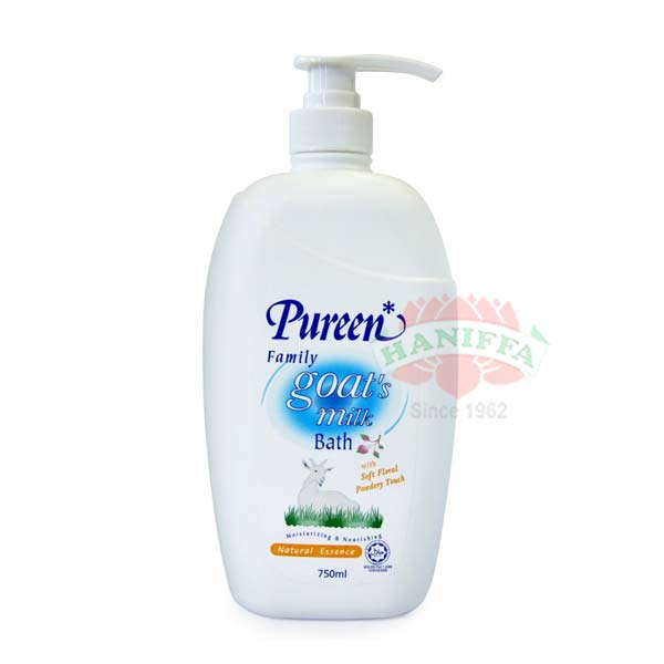 PUREEN FAMILY GOAT'S MILK BATH 750ML Pureen