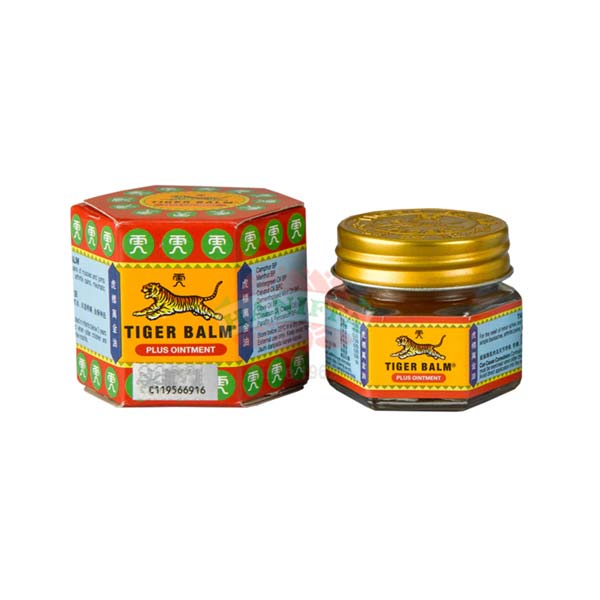 TIGER BALM PLUS OINTMENT 19GX12PCS Tiger