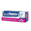 FRESH N WHITE EXTRA COOL MINT TOOTH PASTE 2X225G Fresh & White