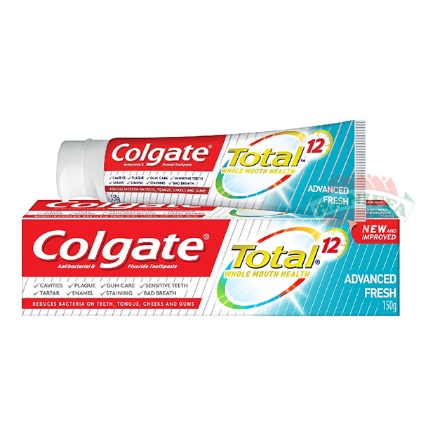 COLGATE TOTAL ADVANCED FRESH TOOTHPASTE 150G Colgate