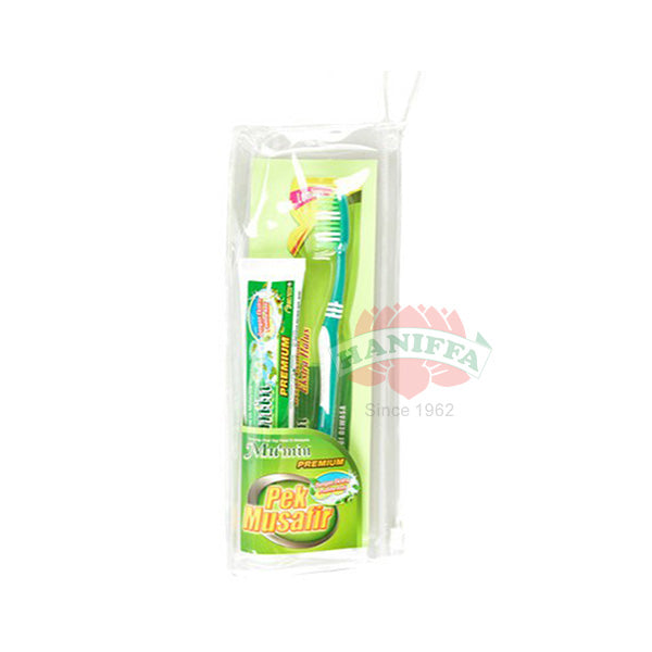 MU'MIN PEK MUSAFIR 50G TOOTPASTE & TOOTHBRUSH (TRAVEL PACK) MUMIN