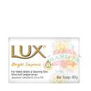 LUX BAR SOAP BRIGHT IMPRESS  85GX3+1 Lux