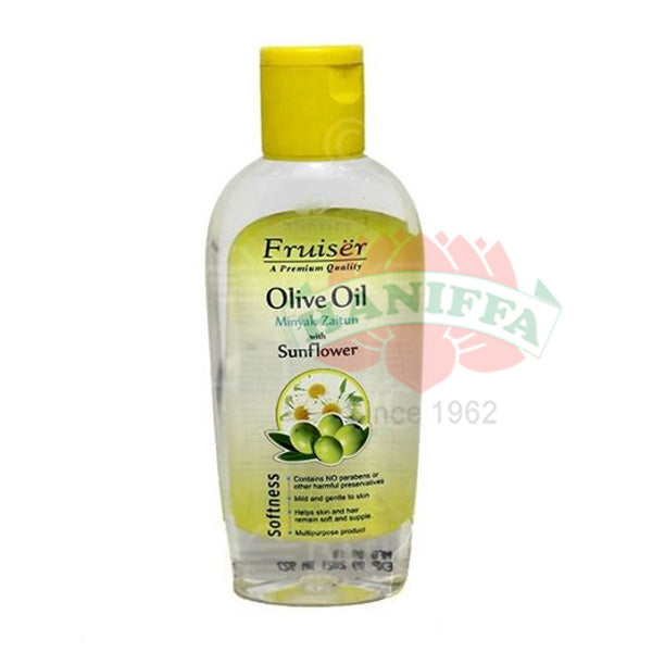 FRUISER OLIVE OIL MINYAK ZAITUN WITH SUNFLOWER 150ML Fruiser