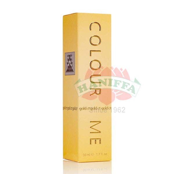 COLOUR ME EAU DE PERFUME GOLD 50ML Colour Me