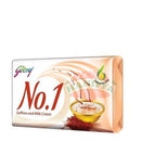 GODREJ NO.1 SOAP SAFRON & MILK CREAM  6X115GM Godrej