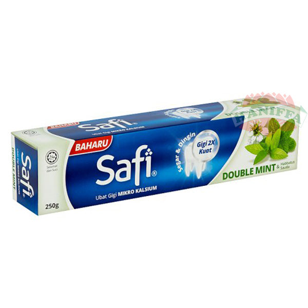 SAFI UBAT GIGI MIKRO KALSIUM DOUBLE MINT TOOTHPASTE 250G