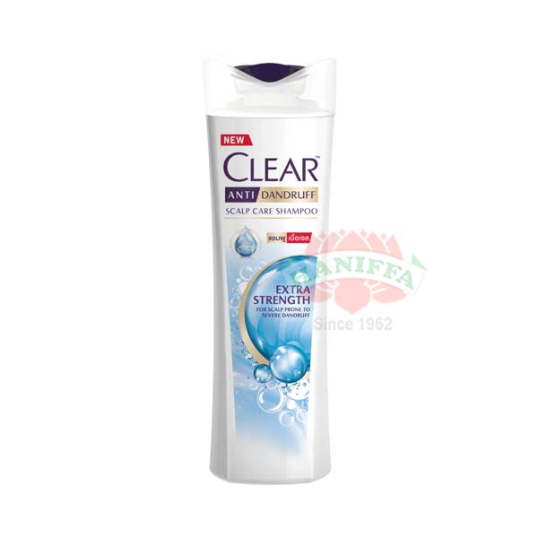 CLEAR EXTRA STRENGTH SHAMPOO ANTI DANDRUFF Clear