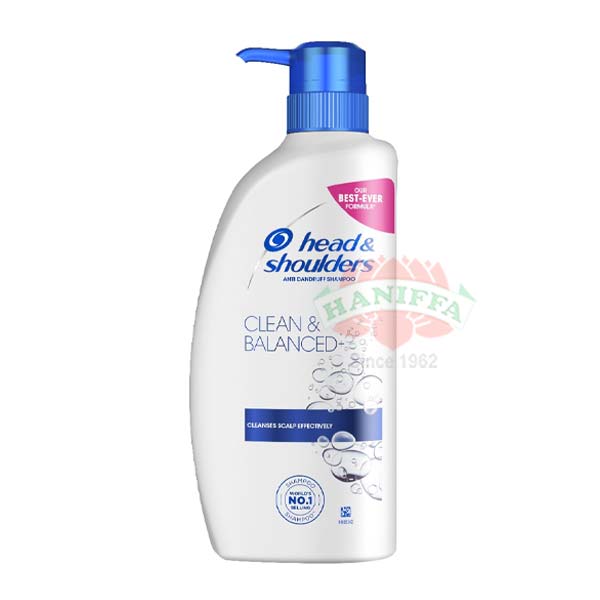 HEAD & SHOULDERS CLEAN BALANCED SHAMPOO 480ML Head & Shoulders