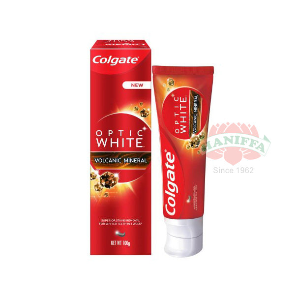 COLGATE OPTIC WHITE VOLCANIC TOOTHPASTE 100G Colgate