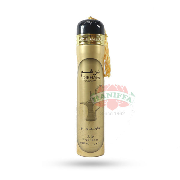 AL ZAAF DIRHAM GOLD AIR FRESH 300ML Al Zaafaran