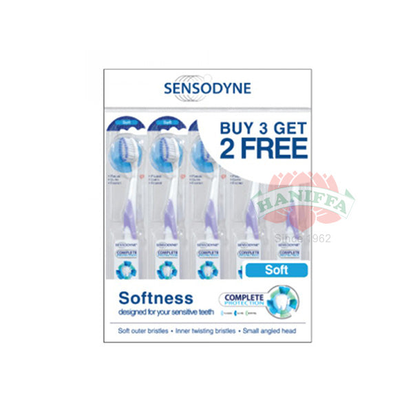 SENSODYNE TOOTHBRUSH COMPLETE CARE SOFT 5'S Sensodyne