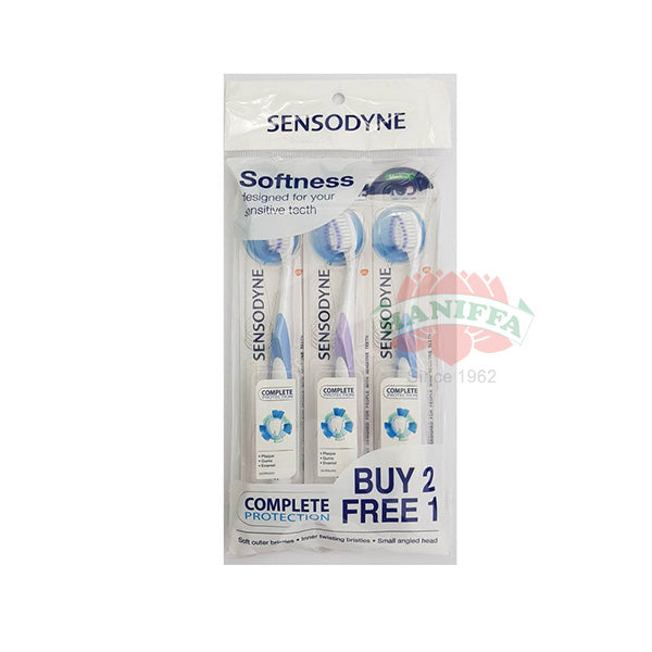 SENSODYNE TOOTHBRUSH COMPLETE CARE MEDIUM 3'S Sensodyne