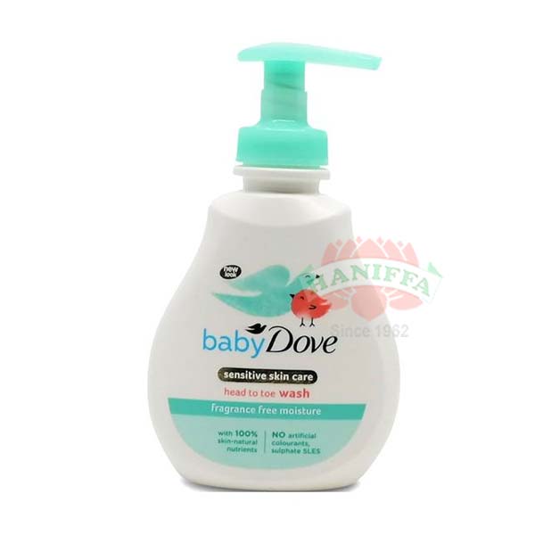 DOVE BABY SENSITIVE SKIN CARE HEAD TO TOE WASH 400ML Dove