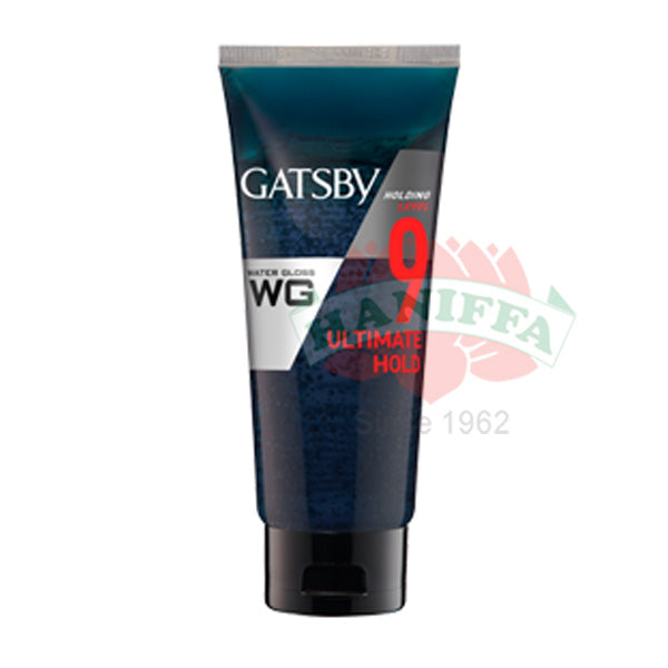 GATSBY WATER GLOSS 9 ULTIMET HOLD 100 GM Gatsby