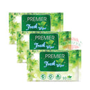 PREMIER FRESH WIPES 10'S (3-IN-1) Premier